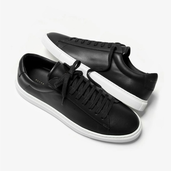 Oliver Cabell Low 1 Sneakers - Black womens size 6 - Picture 1 of 7
